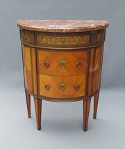 French Marble Top Chest Of Drawers 