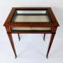 Mahogany Bijouterie Display Table Cabinet 