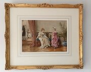 Water Colour Painting By George Goodwin Kilburne 