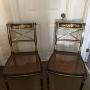 Black Lacquered Chairs