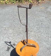 An 18th Century Wrought Iron Peerman