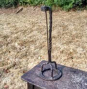 An 18th Century Wrought Iron Peerman 