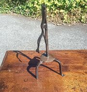 An 18th Century Wrought Iron Rushnip 