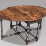 17th C Charles II Oak Gateleg Table