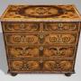 17th C William & Mary Oyster Marquetry Chest