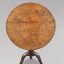 18th C George III Period Mahogany Tripod Table