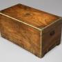 19th C Camphor Wood Campaign Trunk
