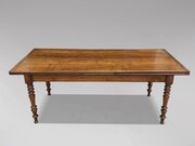 19th C French Fruitwood Farmhouse Dining Table