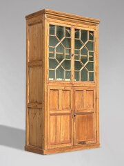 19th C Georgian Country House Pine Cabinet