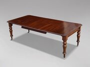 19th C William IV Mahogany Extending Dining Table