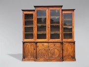 19th C William IV Mahogany Library Bookcase