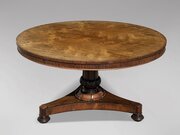 19th C William IV Period Rosewood Centre Table