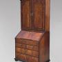 Early 18th Century George I Walnut Bureau Bookcase