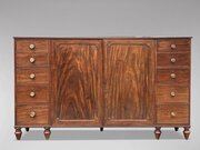 Georgian Mahogany Low Gentlemans Press