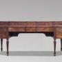 Large 18th C George III Mahogany Sideboard