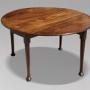 Mid 18th C George II Mahogany Drop-Leaf Table