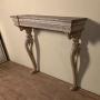 Console table  hall table painted console