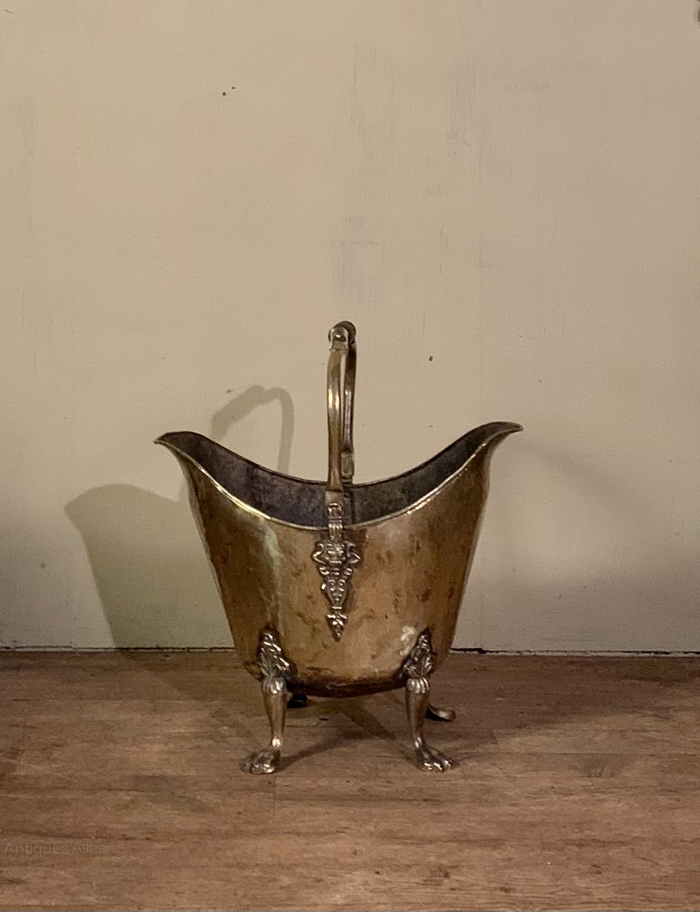 Antiques Atlas 19th Century Brass Coal Scuttle