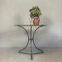 French Iron Garden Table
