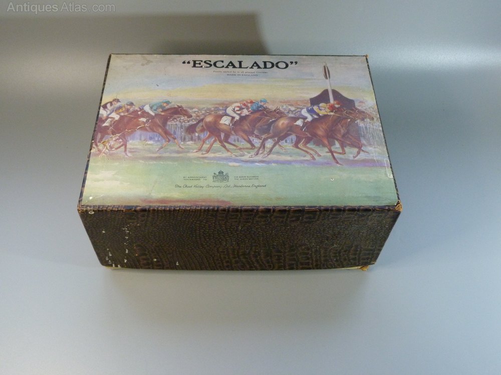 Antiques Atlas Escalado Horse Racing Game As New In Original Box
