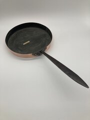 A Mid 19th Century Copper Frying Pan