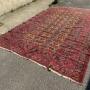 Large Antique Turkmen Bokhara Rug 110 Years old