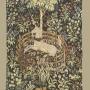 Mid-20th Century Unicorn Tapestry Wall Hanging
