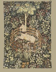 Mid-20th Century Unicorn Tapestry Wall Hanging