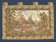 Vintage French Style Tapestry Wall Hanging