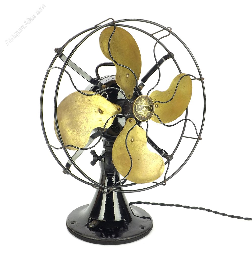 Antiques Atlas 1920 Emerson Type 26646 12" Electric Desk Fan