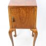 1920s Walnut Bedside Cabinet / Pot Cupboard