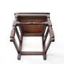 17th Century Oak Chair  hall chair