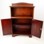 Antique Edwardian Inlaid Mahogany Bookcase  antique Cupboard