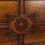 Antique Edwardian Oak Double Bed  bedstead