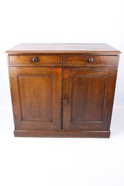 Antique Georgian Oak Cupboard Dresser