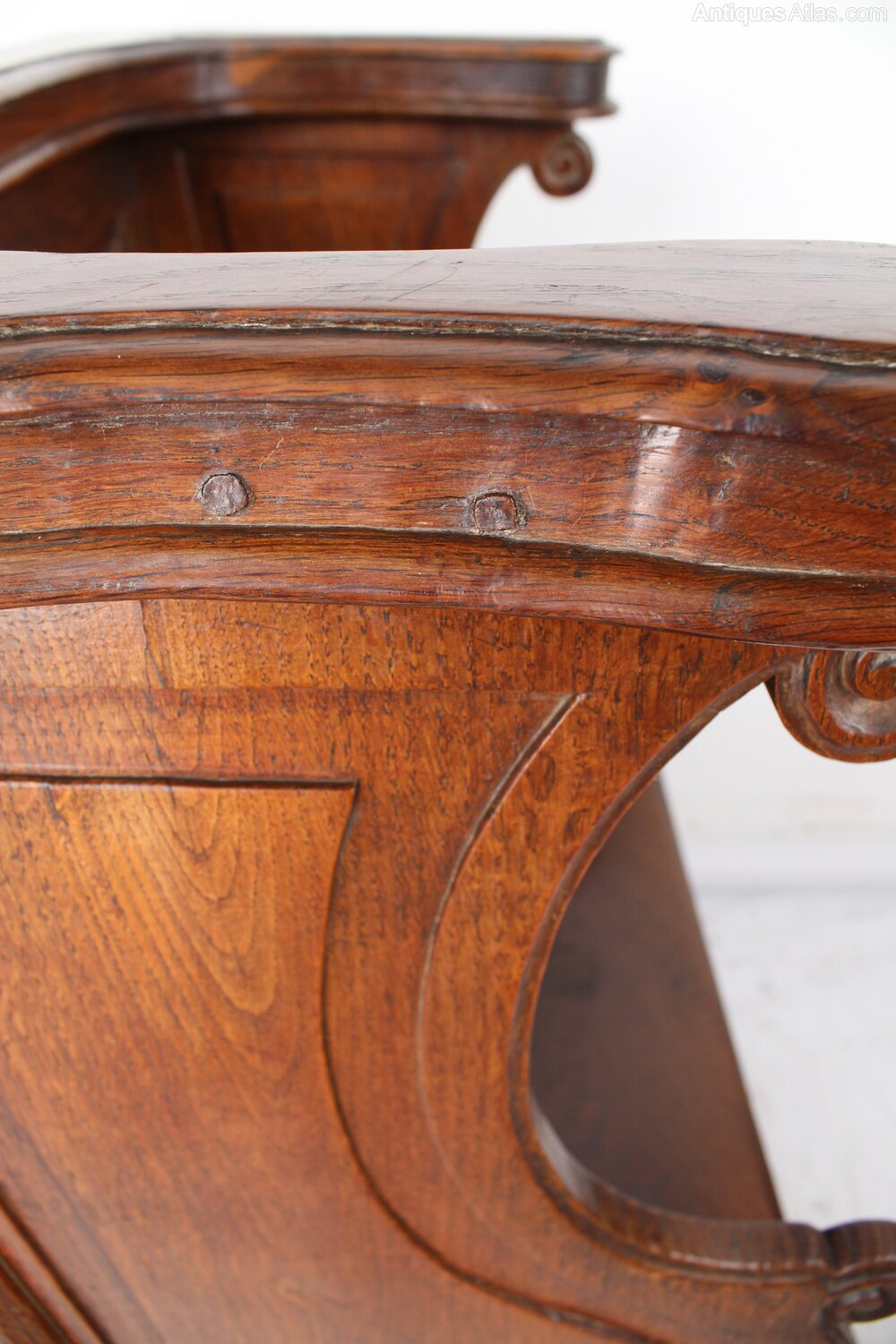 Antique Oak Church Choir Stall Pew Hall Bench As526a2480 Antiques Atlas