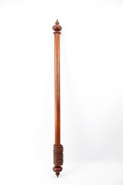 Antique Victorian Curtain Pole (5FT4) Curtain Rod