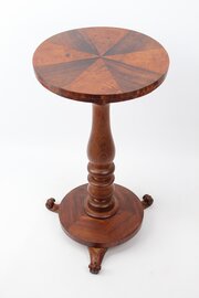 Antique William IV Specimen Wood Top Lamp Table