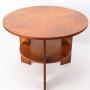 Circular Art Deco Oak Coffee Table