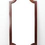 Edwardian Inlaid mahogany Wall Mirror