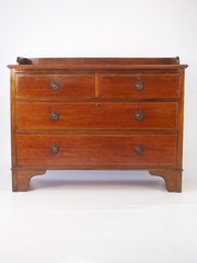 Edwardian Mahogany Chest Of Drawers