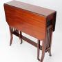 Edwardian Mahogany Sutherland Drop Leaf Table