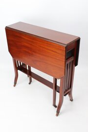 Edwardian Mahogany Sutherland Drop Leaf Table
