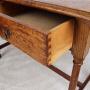 Edwardian Oak desk  Writing Table