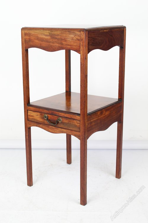 Mahogany Bedside Table With Drawer Antiques Atlas