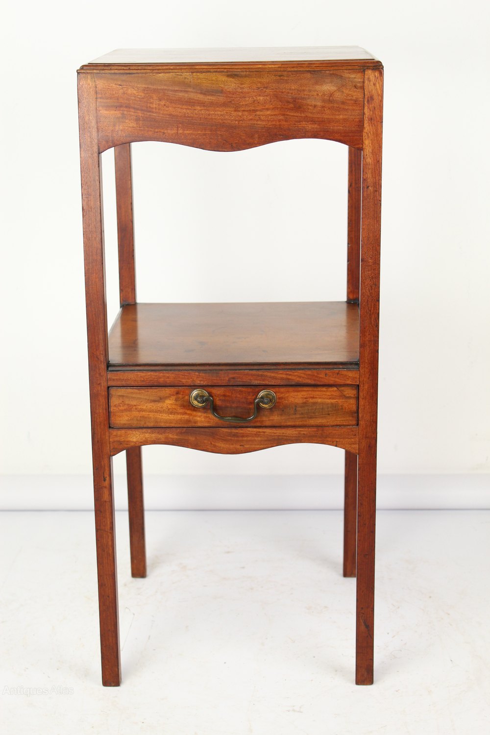 Mahogany Bedside Table With Drawer Antiques Atlas