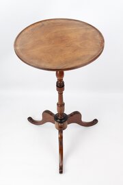 Georgian Mahogany Campaign Tripod Table