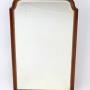Georgian Revival Walnut Wall / Bathroom Mirror