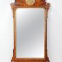Large George II Walnut Fretwork Pier Mirror