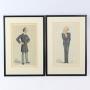 Pair Antique Vanity Fair Spy Prints